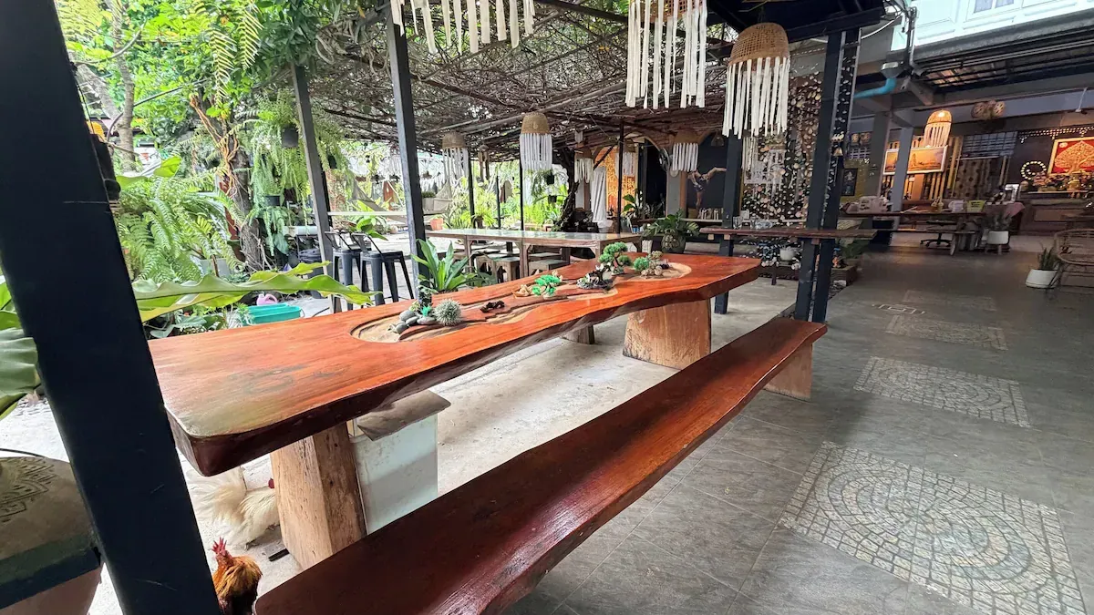 Inviting lobby area with traditional decor